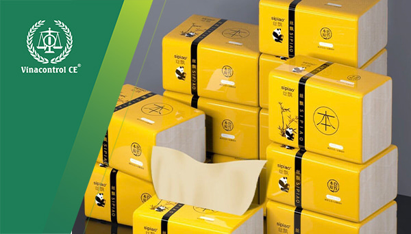 Vinacontrol CE kiểm tra chất lượng giấy nhập khẩu Sipiao