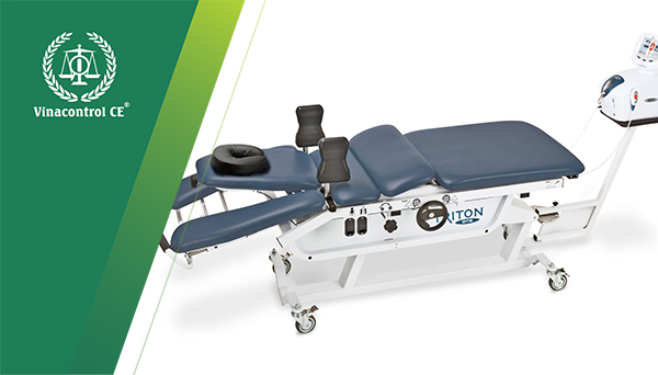 Vinacontrol CE HCM có năng lực kiểm định máy kéo giãn y tế