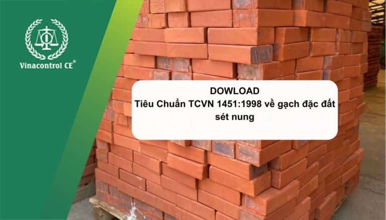 [Download] Tiêu chuẩn TCVN 1451:1998 về gạch đặc đất sét nung