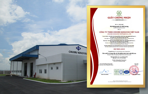 chứng chỉ iso 9001